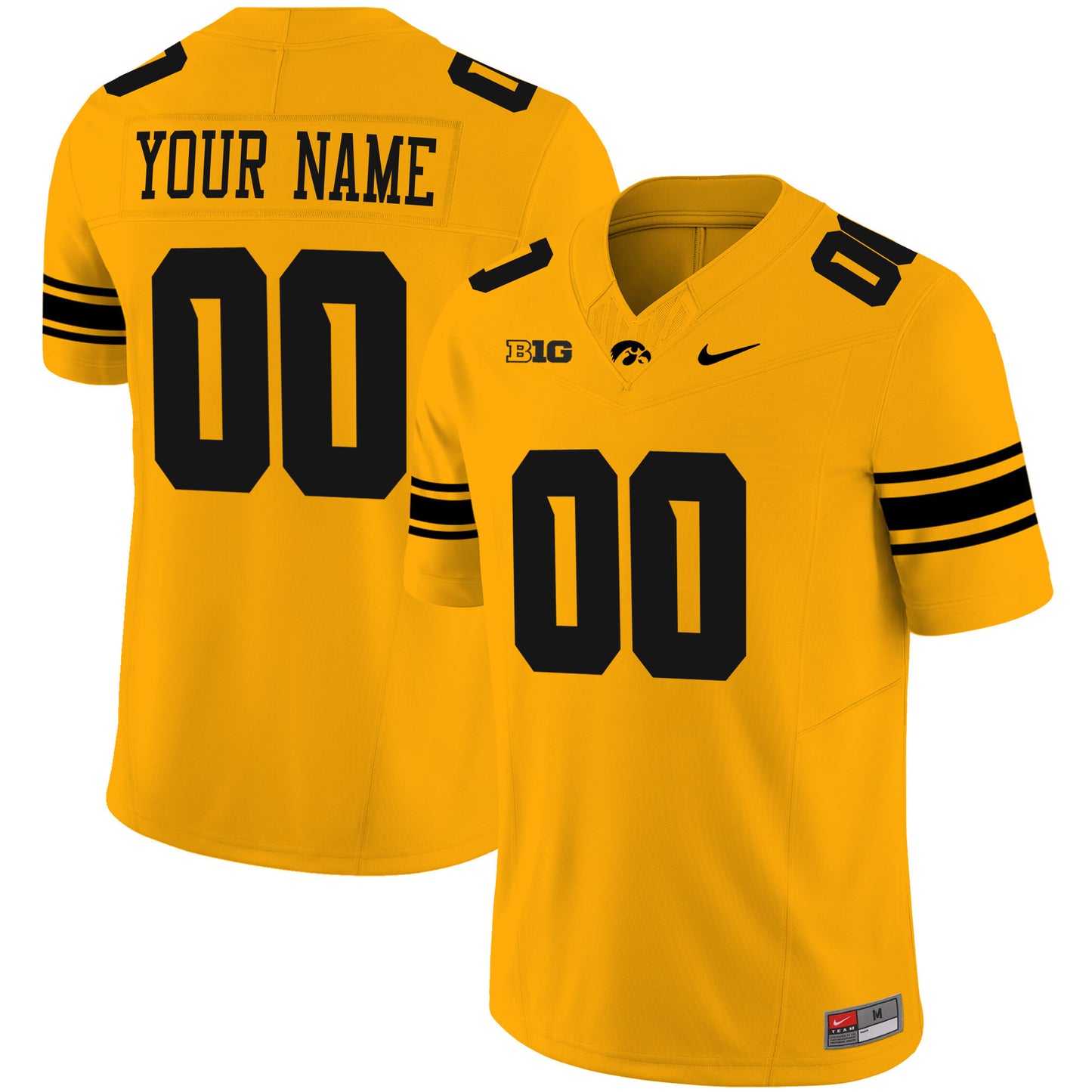 Iowa Hawkeye Vapor Limited Custom Jersey - All Stitched