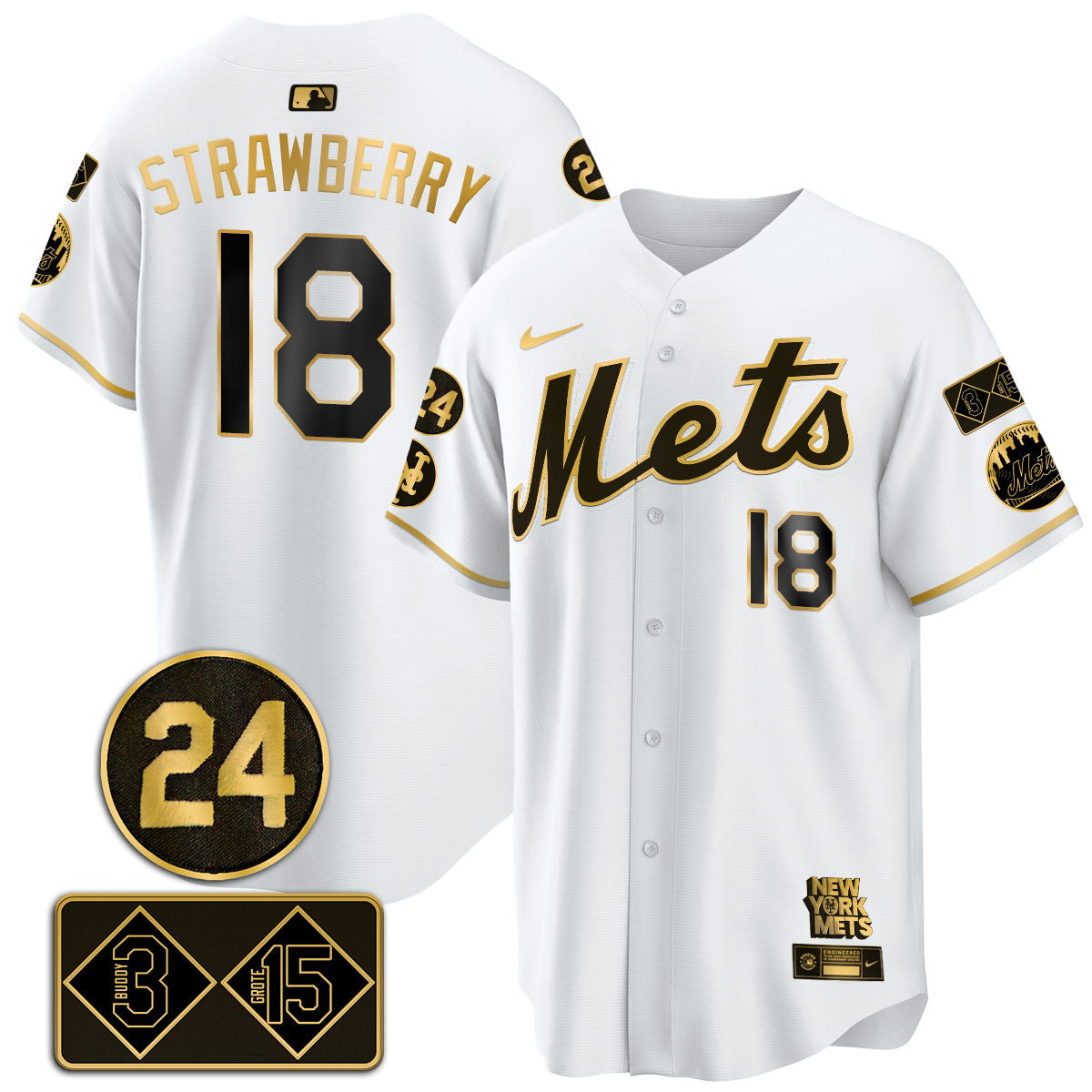 Mets Memorial Player Limited Jersey - All Stitched