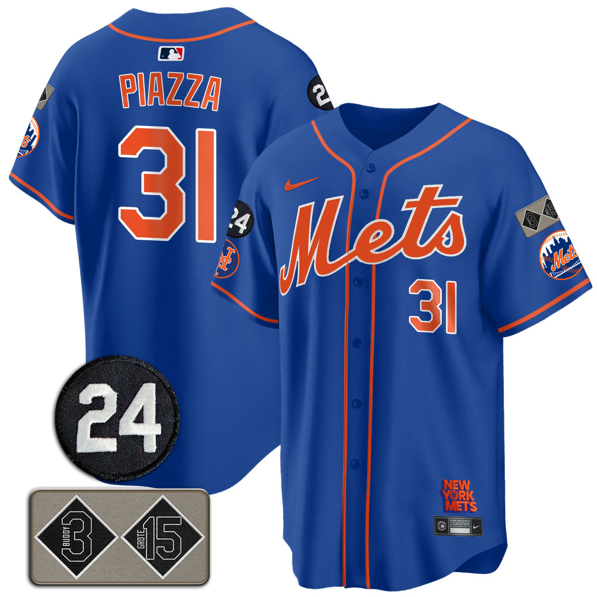 Mets Memorial Player Limited Jersey - All Stitched