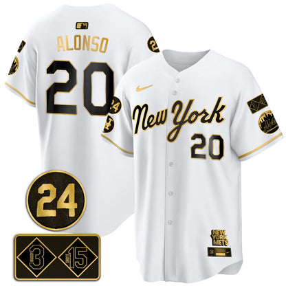 Mets Memorial Player Limited Jersey - All Stitched