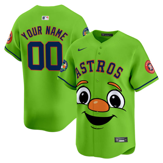 Astros Orbit Vapor Premier Limited Custom Jersey - Printed