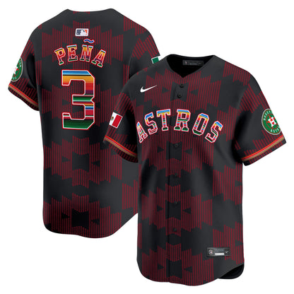 Astros Mexico Serape Style Vapor Premier Limited Jersey V2- Printed