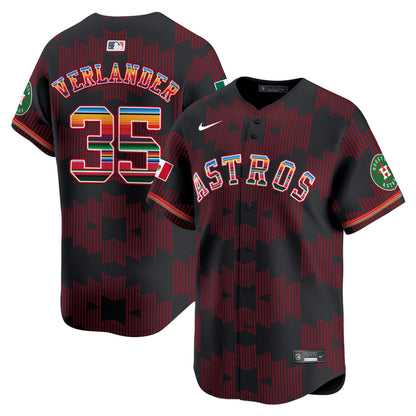 Astros Mexico Serape Style Vapor Premier Limited Jersey V2- Printed