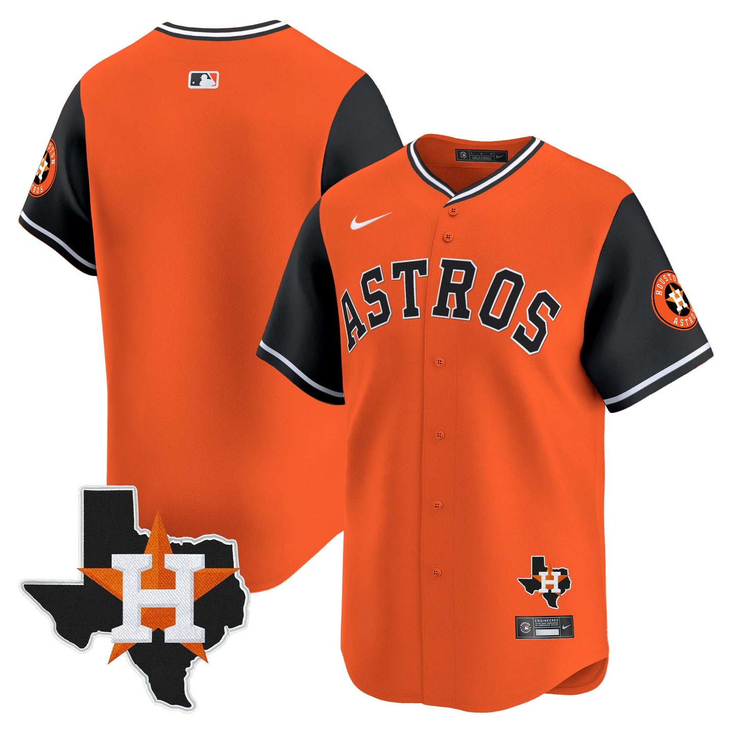 Astros Nicknames Vapor Premier Limited Jersey - All Stitched