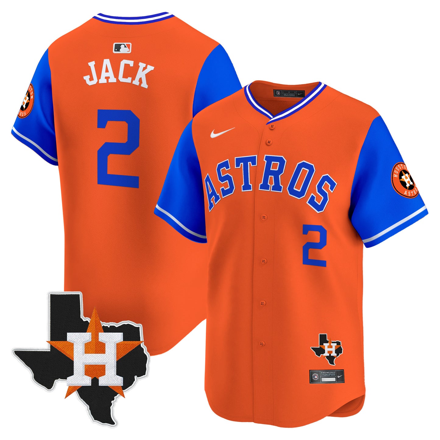 Astros Nicknames Vapor Premier Limited Jersey - All Stitched