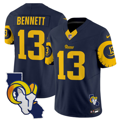 Rams Special Vapor Limited Jersey V2 - All Stitched