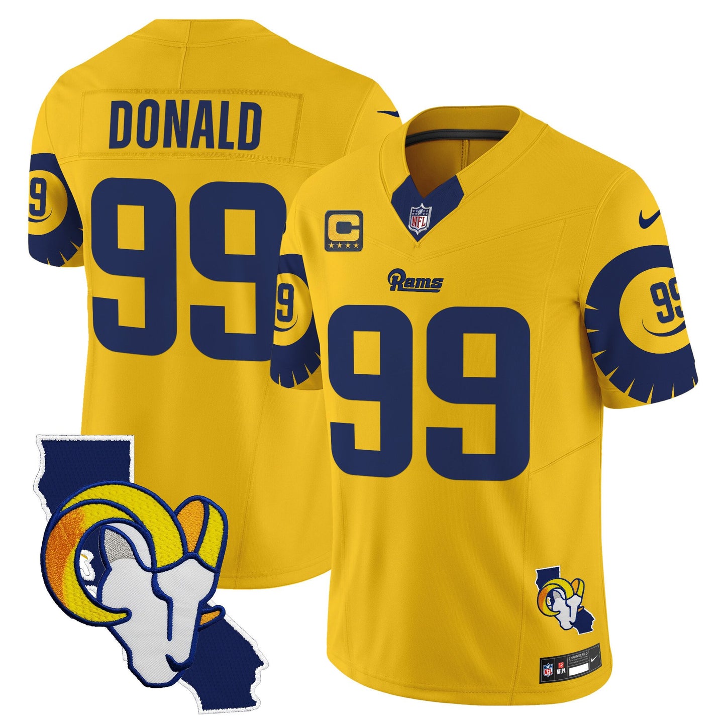 Rams Special Vapor Limited Jersey V2 - All Stitched