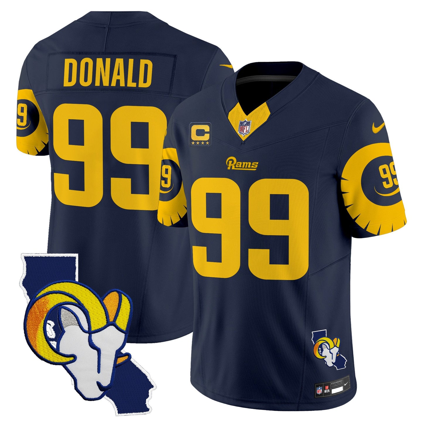 Rams Special Vapor Limited Jersey V2 - All Stitched