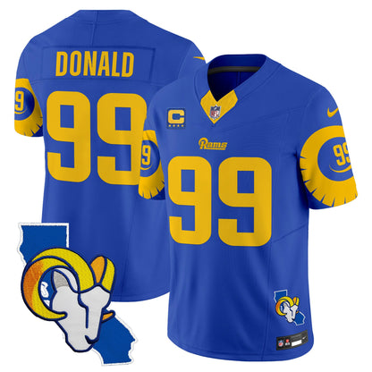 Rams Special Vapor Limited Jersey V2 - All Stitched