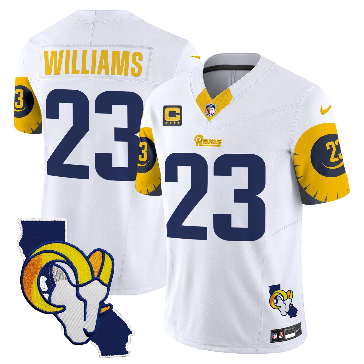 Rams Special Vapor Limited Jersey V2 - All Stitched