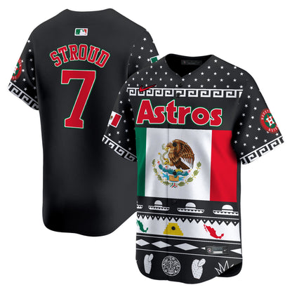 Astros Mexico Aztec Vapor Premier Limited Jersey V2 - Printed