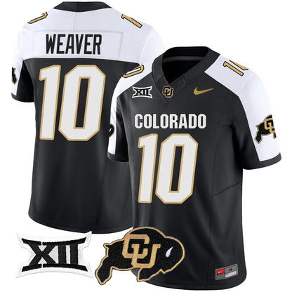 Colorado Buffaloes Vapor Limited Jersey V2 - Big 12 XII Patch - All Stitched