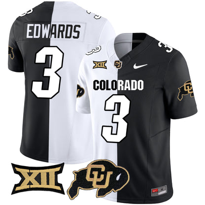 Colorado Buffaloes Vapor Limited Jersey V2 - Big 12 XII Patch - All Stitched