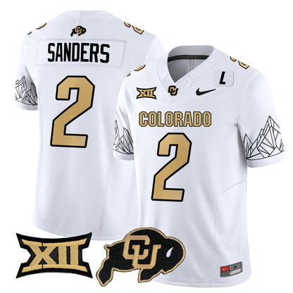 Colorado Buffaloes Vapor Limited Jersey V3 - Big 12 XII Patch - All Stitched