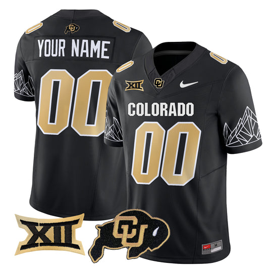 Colorado Buffaloes Vapor Limited Custom Jersey V3 - Big 12 XII Patch - All Stitched