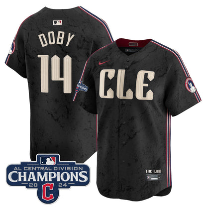 Cleveland Guardians 2024 AL Central Division Champions Vapor Premier Limited Jersey - All Stitched