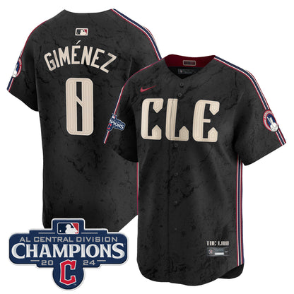 Cleveland Guardians 2024 AL Central Division Champions Vapor Premier Limited Jersey - All Stitched