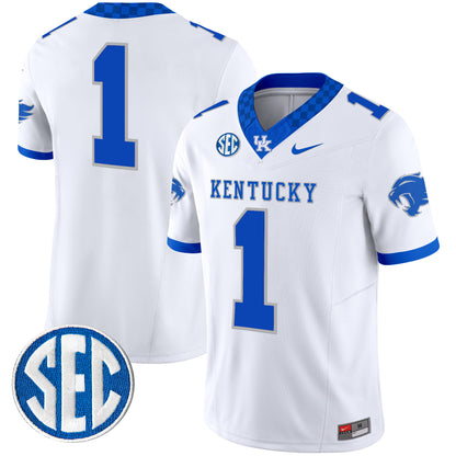 Kentucky Wildcats 2024 Vapor Limited Jersey - All Stitched