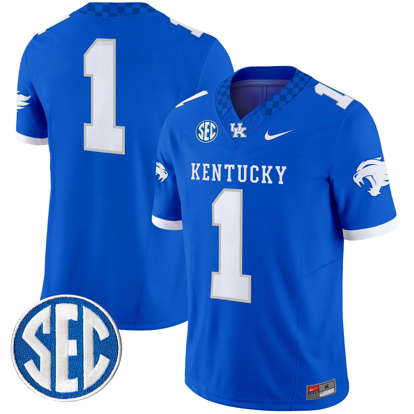 Kentucky Wildcats 2024 Vapor Limited Jersey - All Stitched