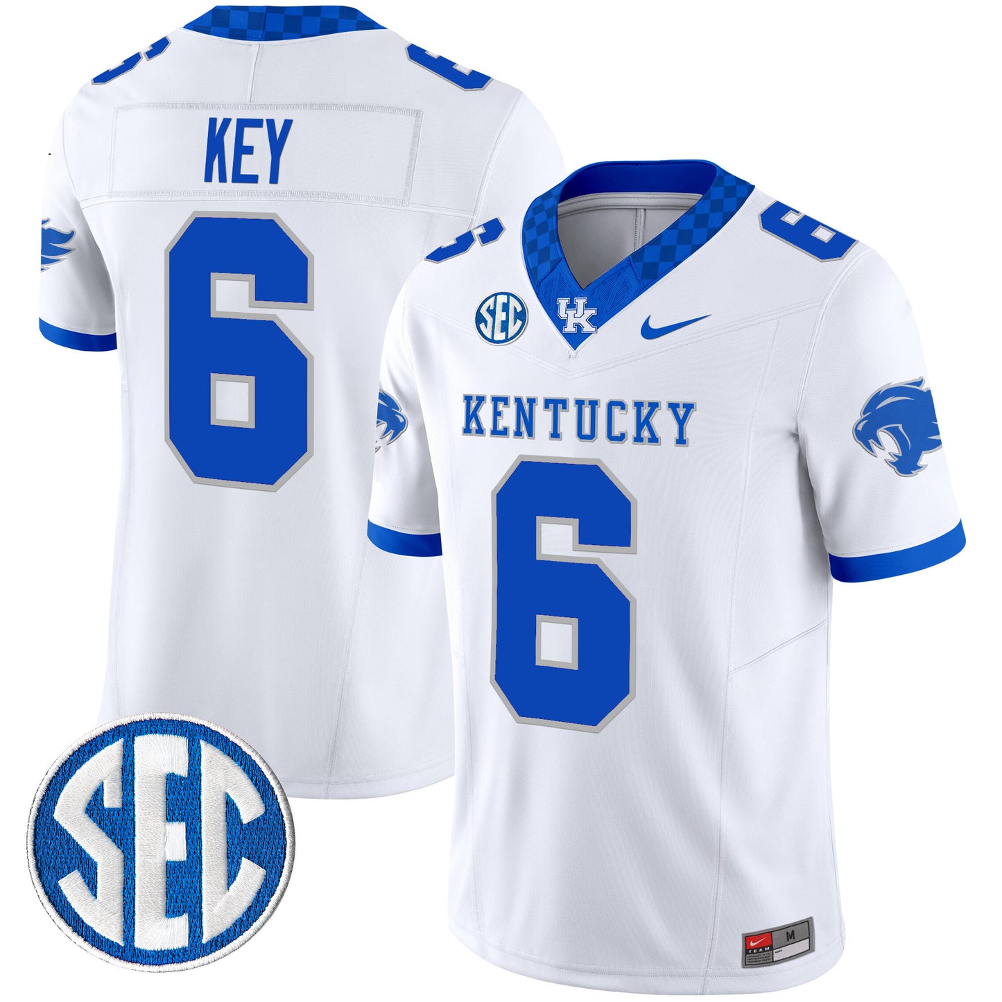 Kentucky Wildcats 2024 Vapor Limited Jersey - All Stitched