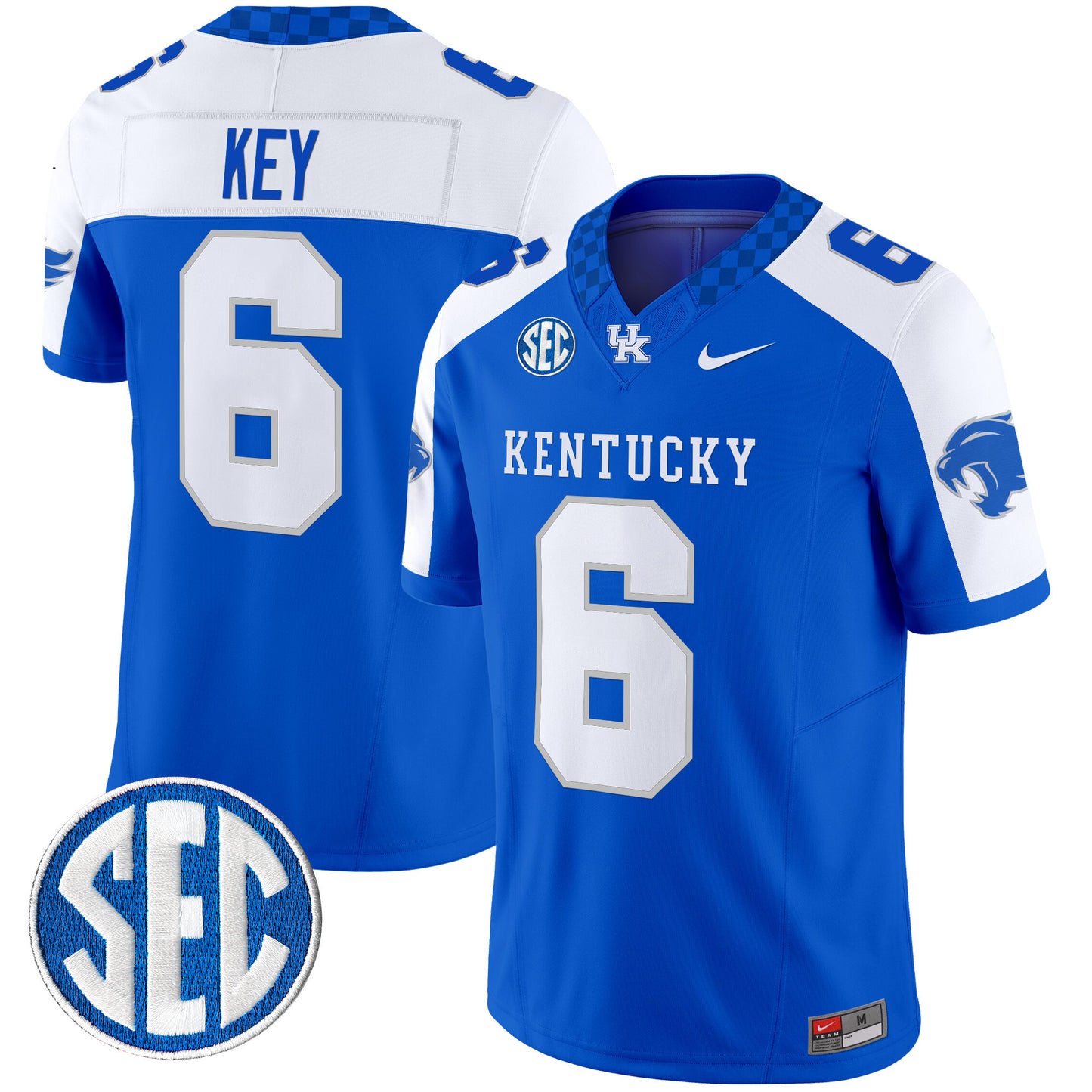 Kentucky Wildcats 2024 Vapor Limited Jersey - All Stitched