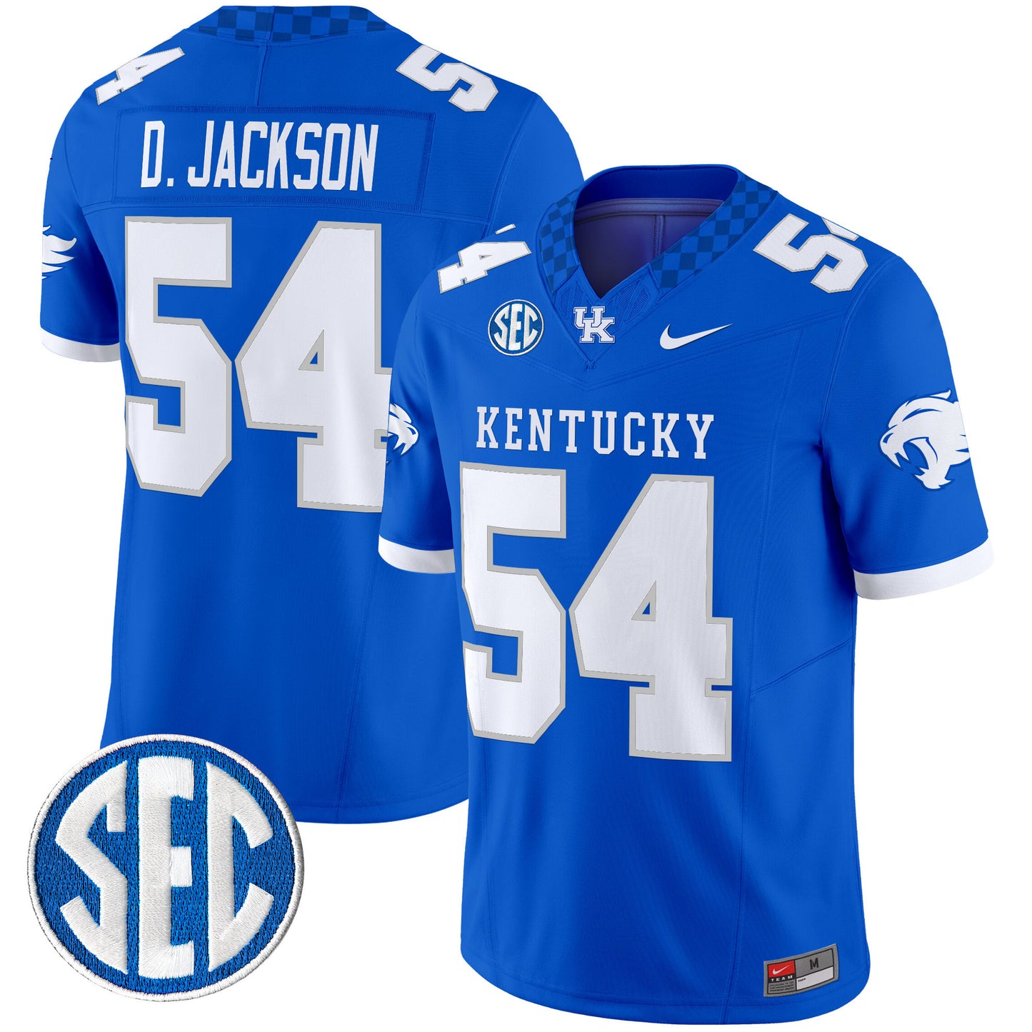 Kentucky Wildcats 2024 Vapor Limited Jersey - All Stitched