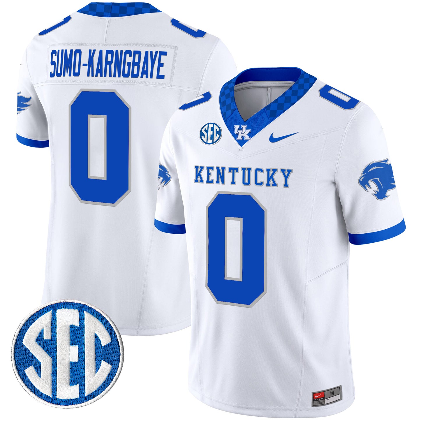 Kentucky Wildcats 2024 Vapor Limited Jersey - All Stitched