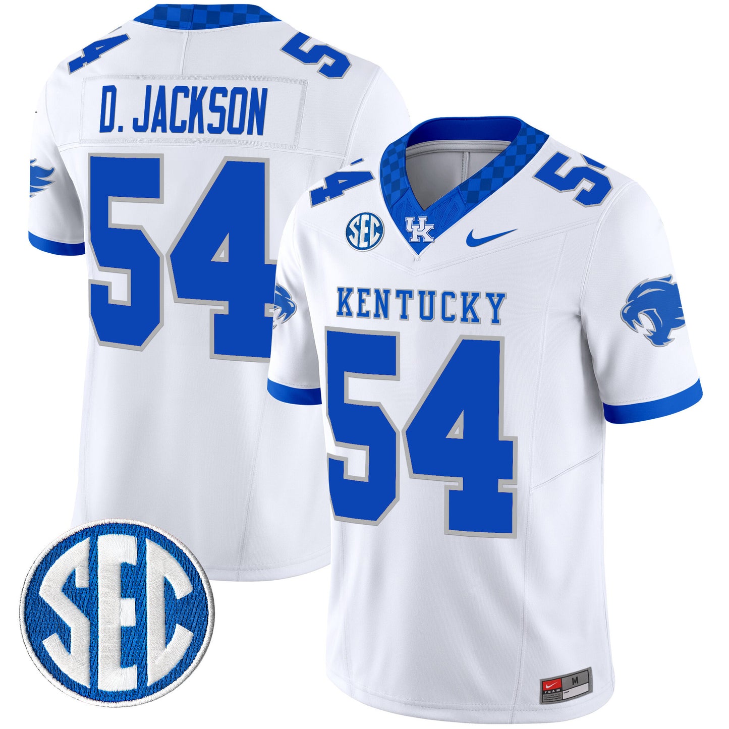 Kentucky Wildcats 2024 Vapor Limited Jersey - All Stitched