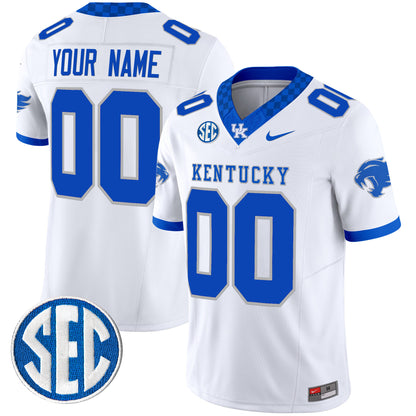 Kentucky Wildcats 2024 Vapor Limited Custom Jersey - All Stitched