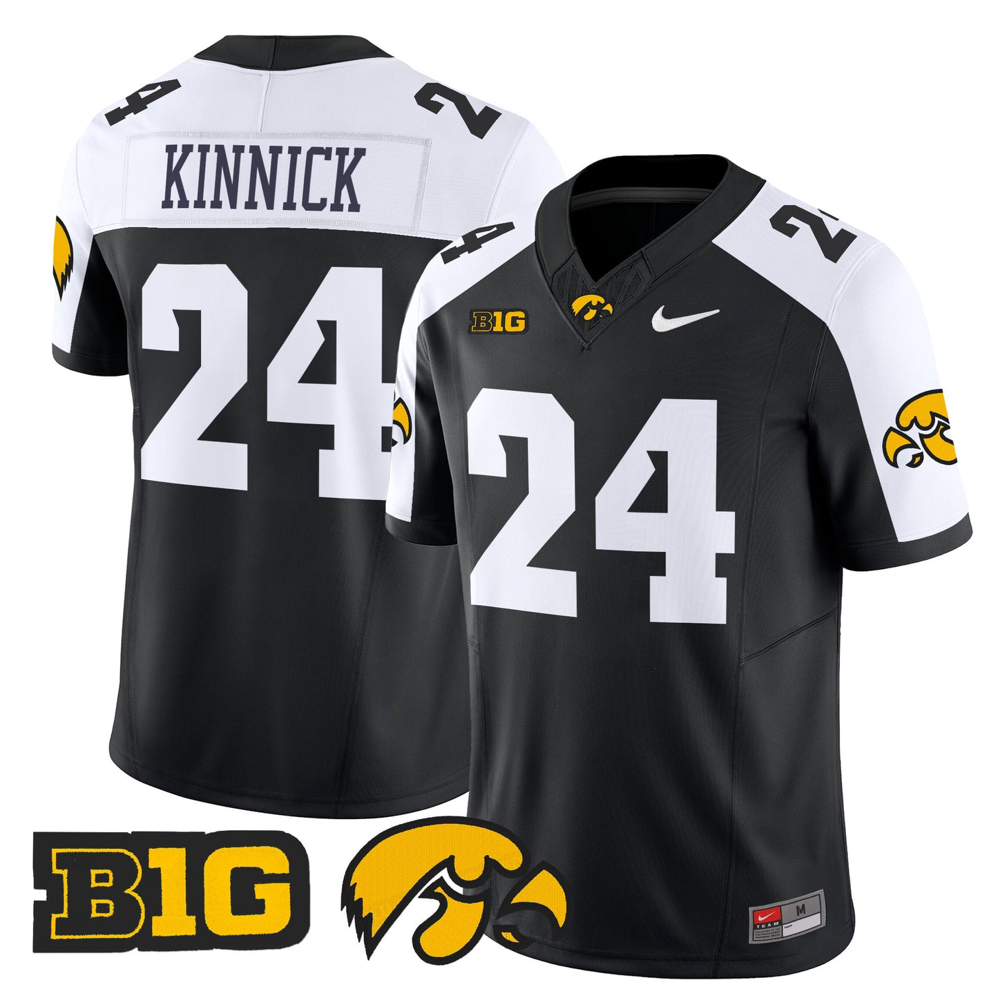 Iowa Hawkeyes 2024 Vapor Limited Jersey - All Stitched