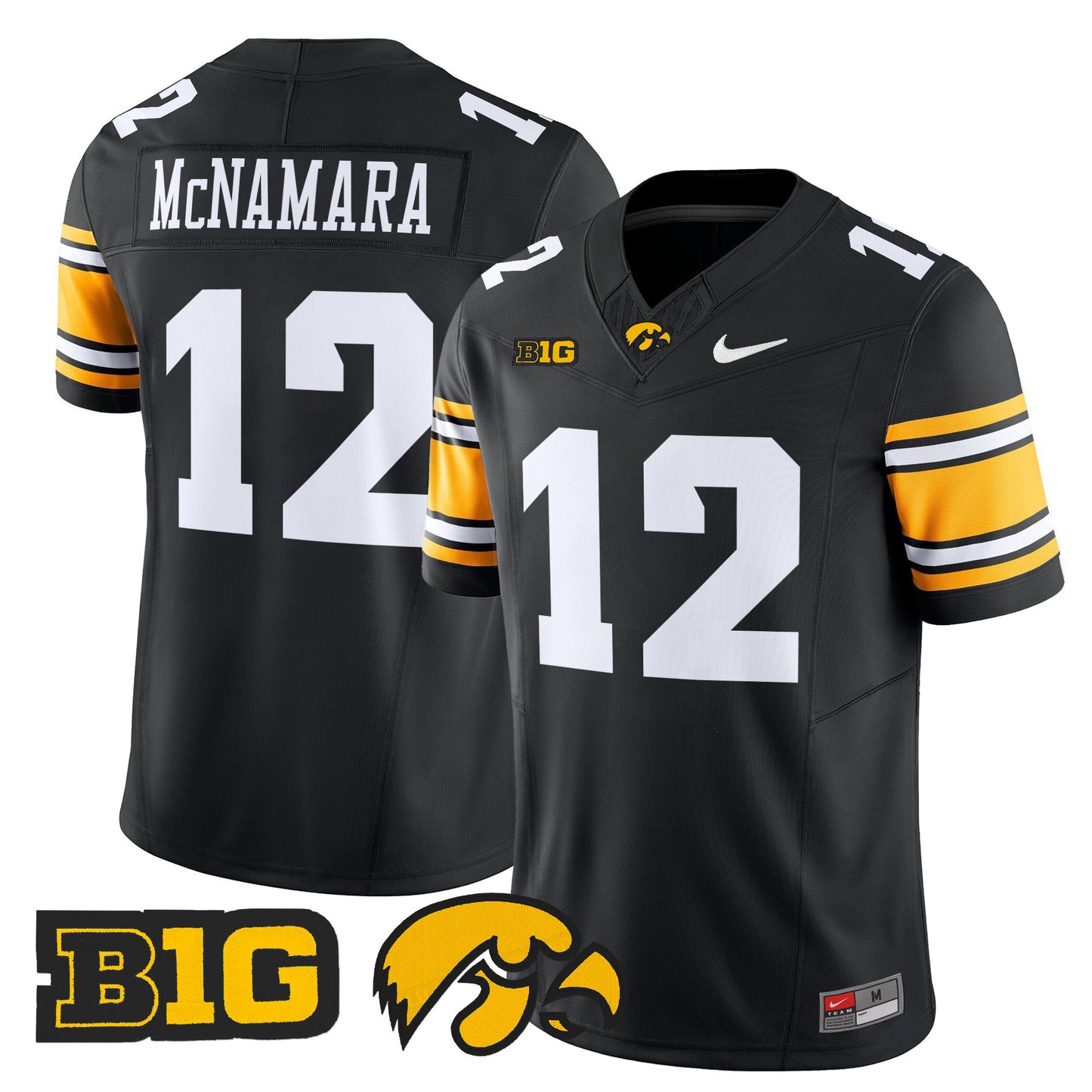 Iowa Hawkeyes 2024 Vapor Limited Jersey - All Stitched