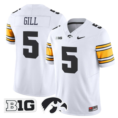 Iowa Hawkeyes 2024 Vapor Limited Jersey - All Stitched