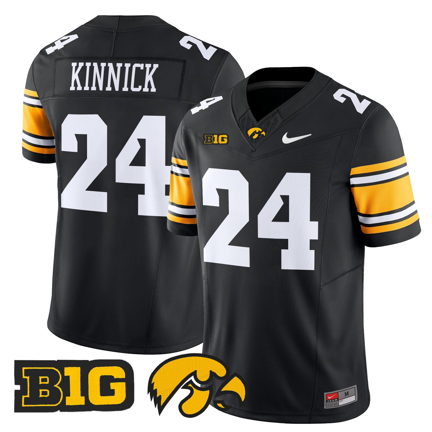 Iowa Hawkeyes 2024 Vapor Limited Jersey - All Stitched