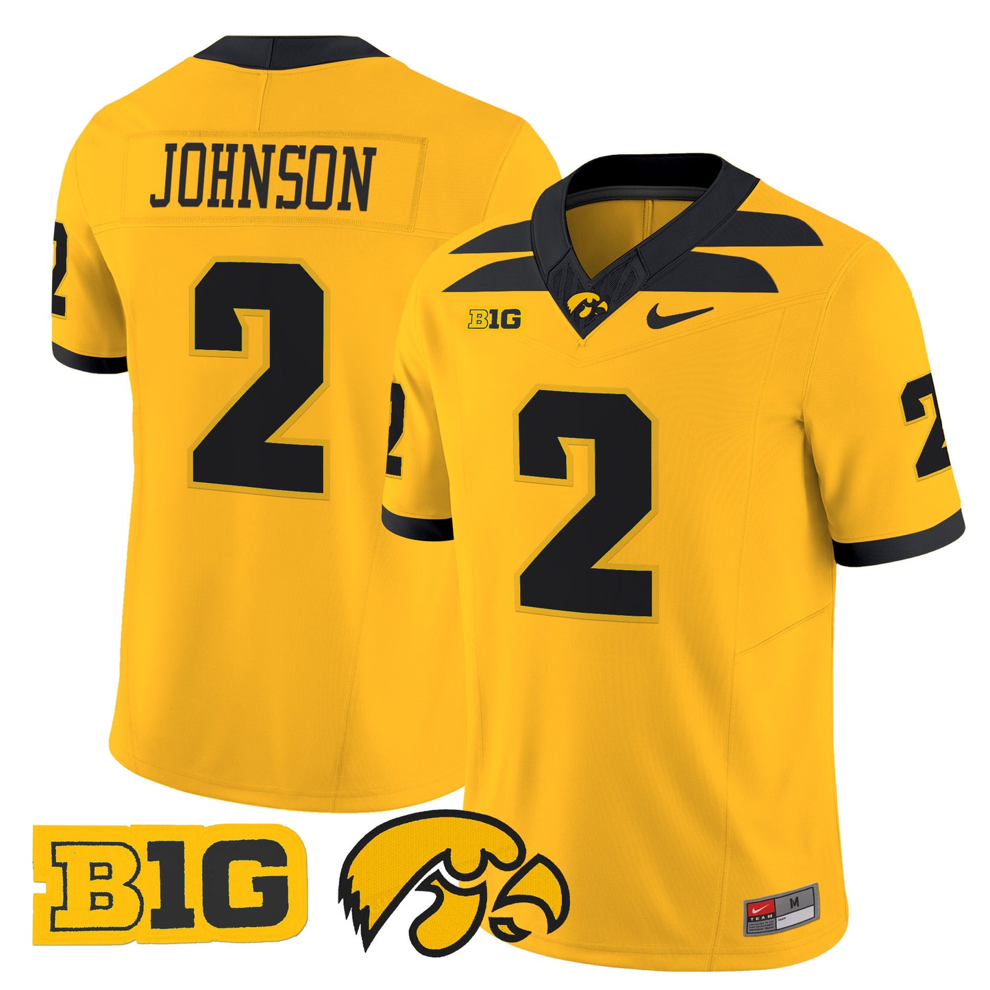 Iowa Hawkeyes 2024 Vapor Limited Jersey - All Stitched