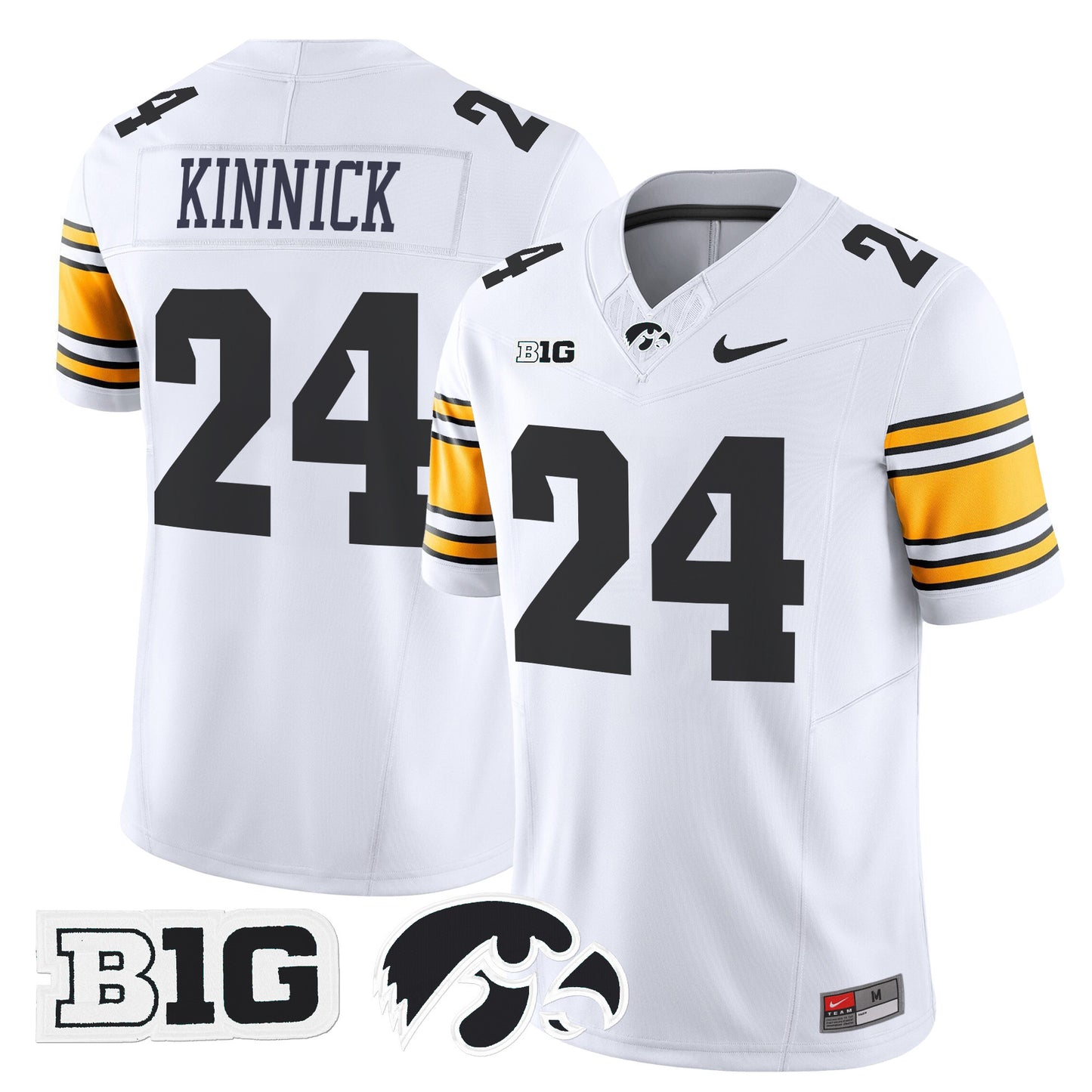 Iowa Hawkeyes 2024 Vapor Limited Jersey - All Stitched