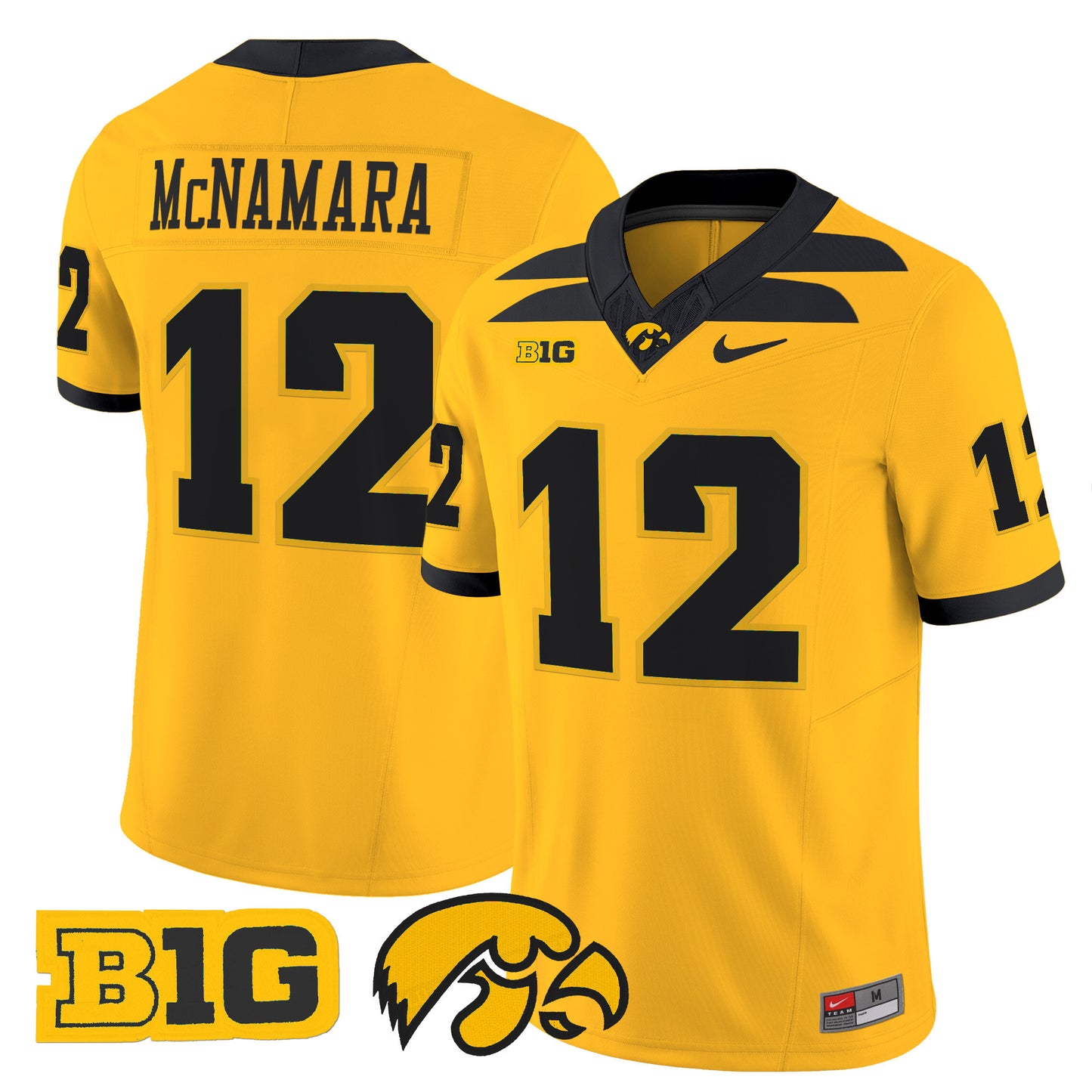 Iowa Hawkeyes 2024 Vapor Limited Jersey - All Stitched