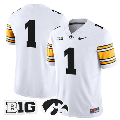 Iowa Hawkeyes 2024 Vapor Limited Jersey - All Stitched