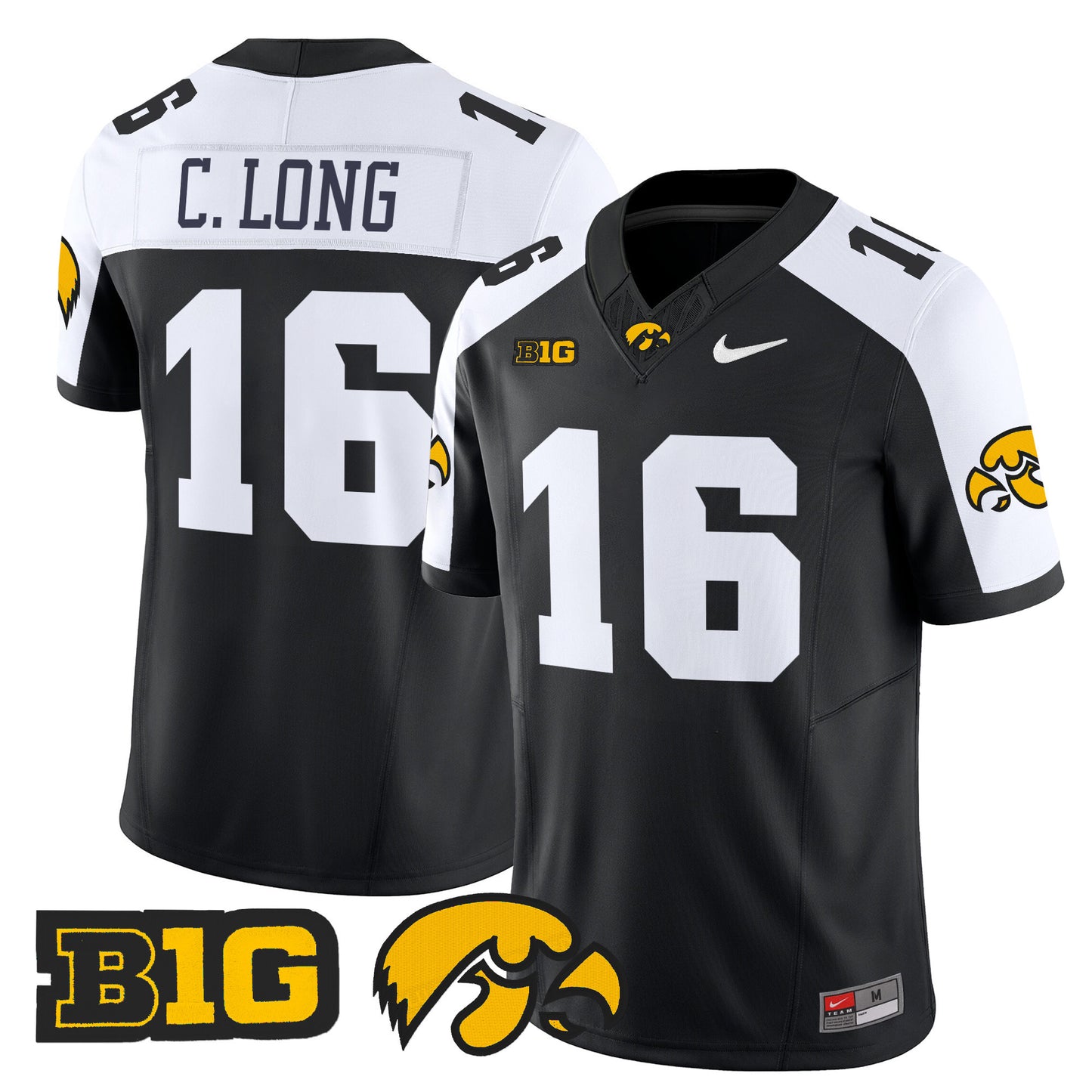 Iowa Hawkeyes 2024 Vapor Limited Jersey - All Stitched