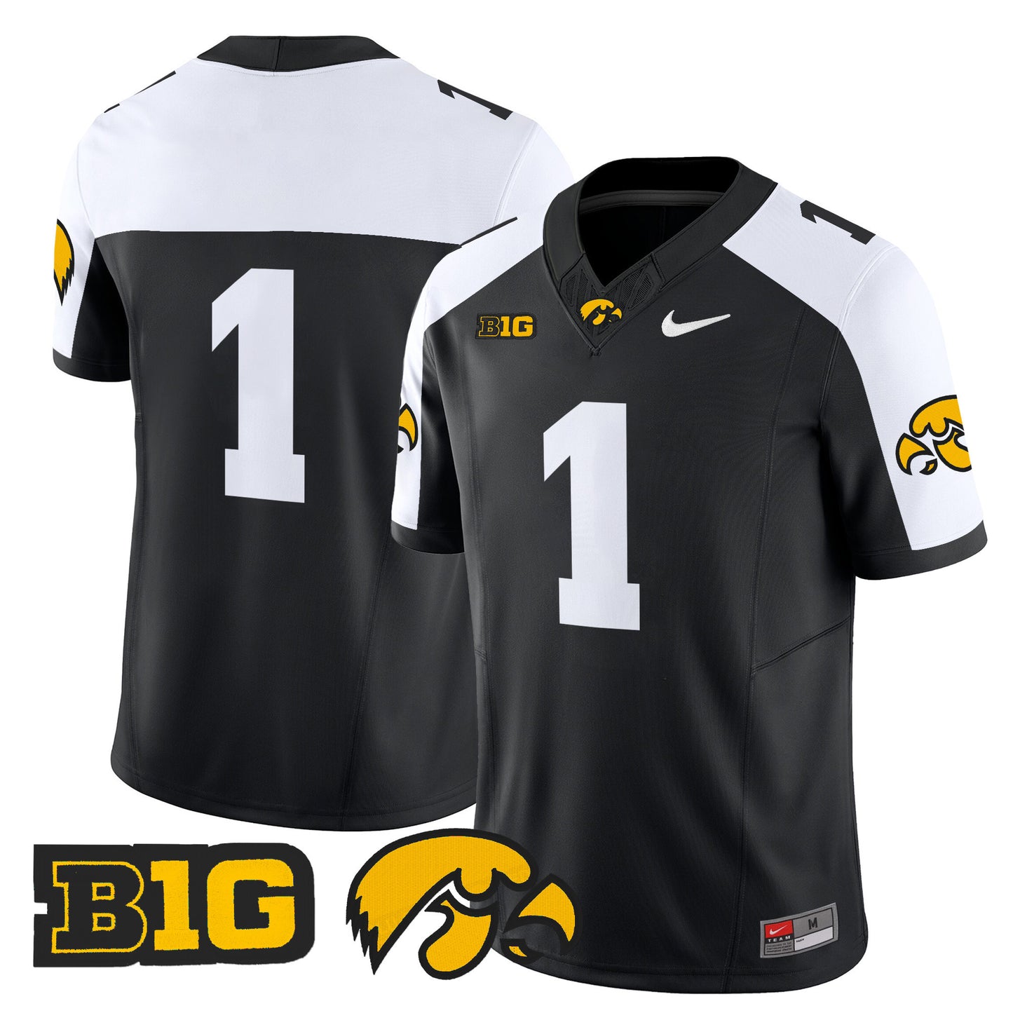 Iowa Hawkeyes 2024 Vapor Limited Jersey - All Stitched