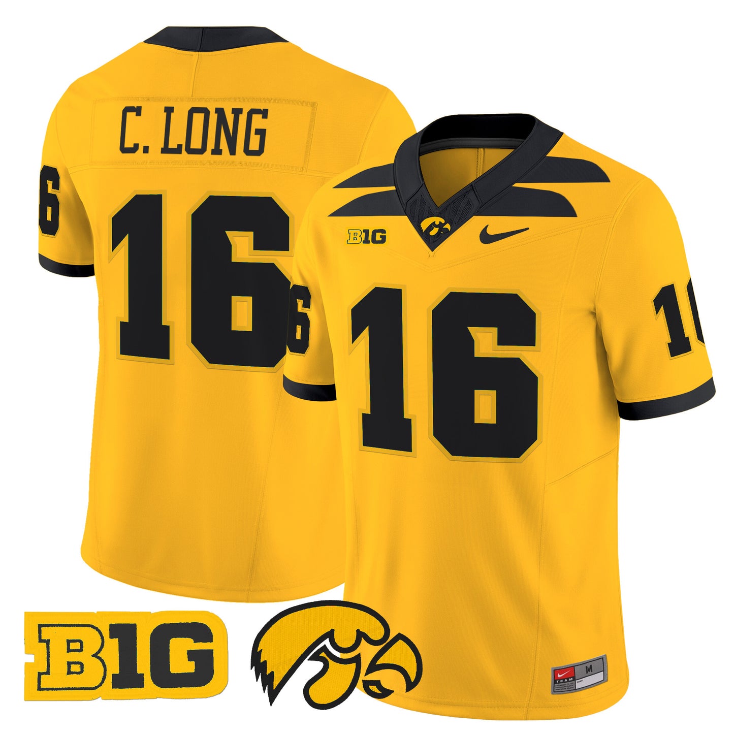 Iowa Hawkeyes 2024 Vapor Limited Jersey - All Stitched