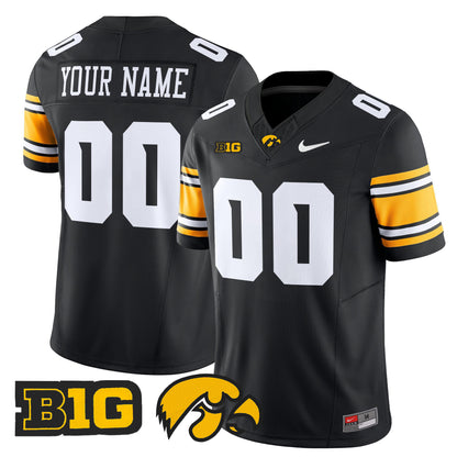 Iowa Hawkeyes 2024 Vapor Limited Custom Jersey - All Stitched