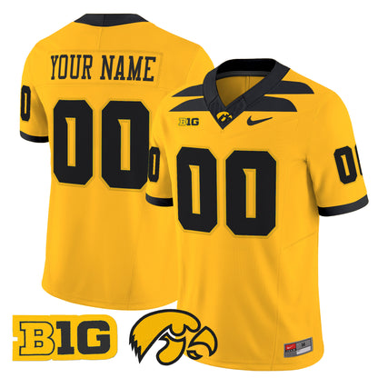 Iowa Hawkeyes 2024 Vapor Limited Custom Jersey - All Stitched