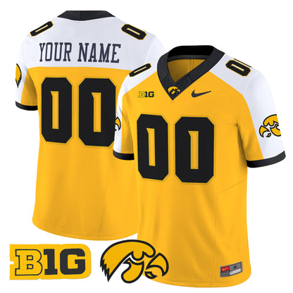 Iowa Hawkeyes 2024 Vapor Limited Custom Jersey - All Stitched