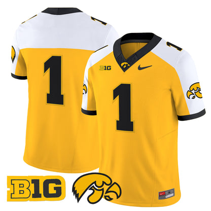 Iowa Hawkeyes 2024 Vapor Limited Jersey - All Stitched