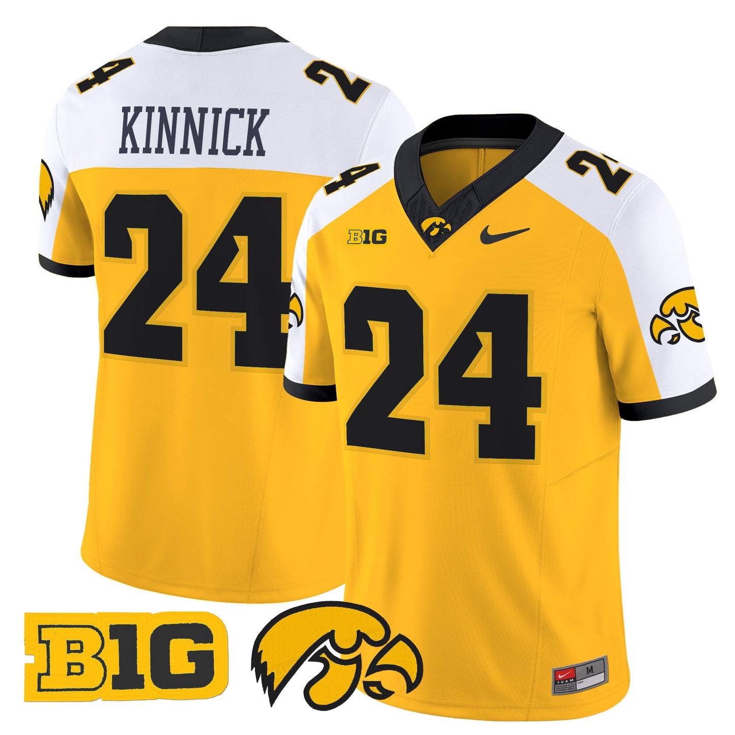 Iowa Hawkeyes 2024 Vapor Limited Jersey - All Stitched