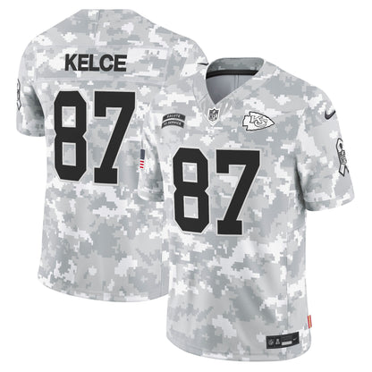 Kansas City Chiefs 2024 Salute to Service Vapor Limited Jersey - All stitched