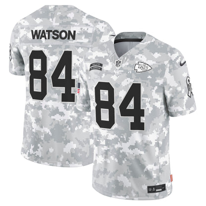 Kansas City Chiefs 2024 Salute to Service Vapor Limited Jersey - All stitched