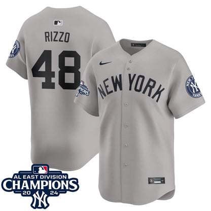 Yankees 2024 AL East Champions Jersey - All Stitched 409VTHNJS032