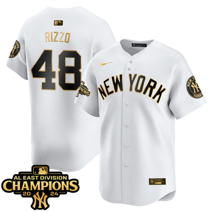 Yankees 2024 AL East Champions Jersey - All Stitched 409VTHNJS032