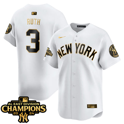 Yankees 2024 AL East Champions Jersey - All Stitched 409VTHNJS032